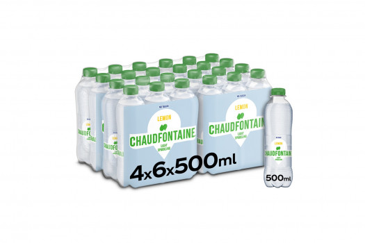 EAU PETILLANTE CITRON FUSION 24*50CL PET