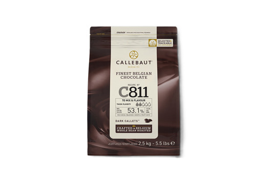 PASTILLE CHOCO NOIR 2.5KG (Callet C811)