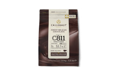 PASTILLE CHOCO NOIR 2.5KG (Callet C811)