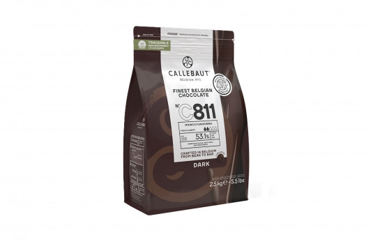 PASTILLE CHOCO NOIR 2.5KG (Callet C811)