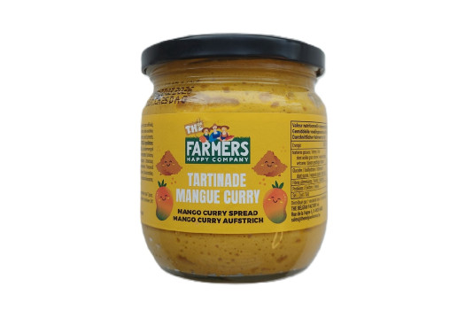 TARTINADE MANGUE CURRY BIO 400GR