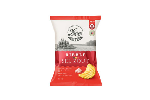 CHIPS RIBBLE SEL 125GR