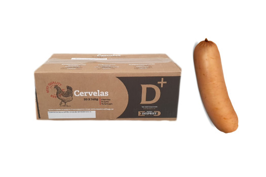 CERVELAS BRUN SURGELE 30*140GR