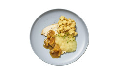 DINDE SAUCE ORANGE POMME PDT 500GR