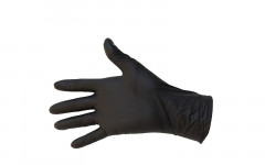 GANT NITRILE NOIR NON POUDRE S 100P