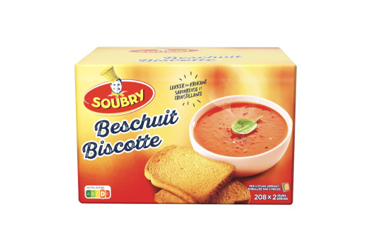 BISCOTTE INDIVIDUELLE 2*208P
