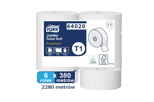 PAPIER WC JUMBO MAMOUTH T1 1P /64020