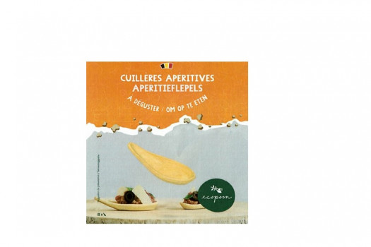 CUILLERES APERITIVES NATURE 15PC