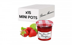 CONFITURE FRAISE 15*30GR PORTIONS