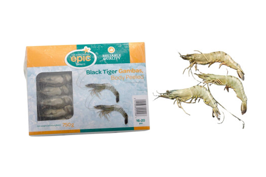 GAMBAS 16/20 BT BODY PEELED 700GR