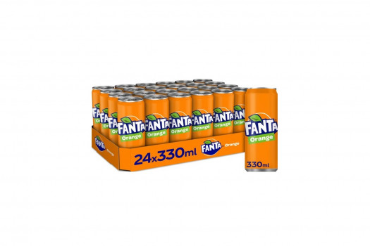 FANTA ORANGE 24*33CL CANS
