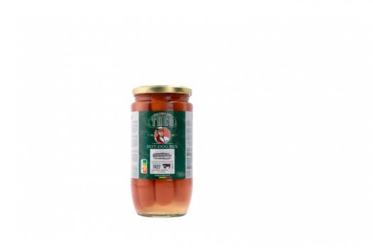 SAUCISSE HOT DOG MIX THEO 15*80GR BOCAL