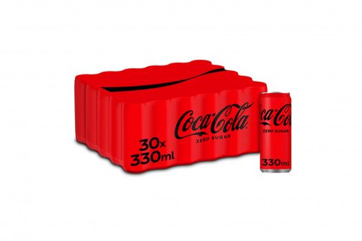 COCA COLA ZERO 30*33CL SLEEK