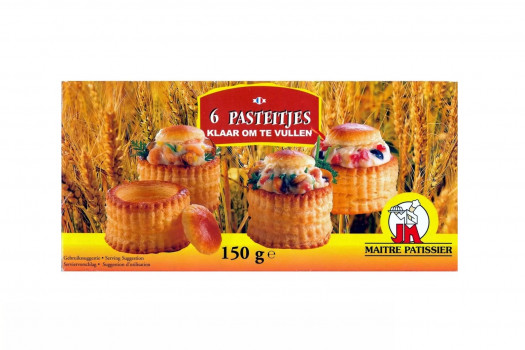 VIDES VOL AU VENT 6PC