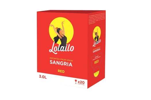 SANGRIA ROUGE LOLAILO 3L CUBI