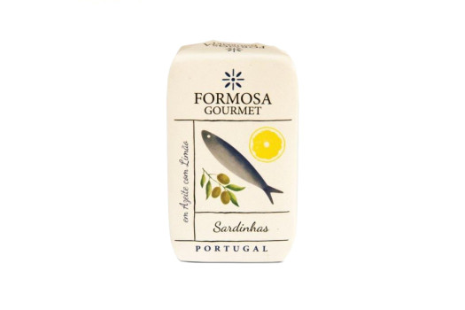 SARDINE HUILE OLIVE CITRON 120GR