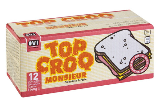 TOP CROQMONSIEUR 12*95G OVI
