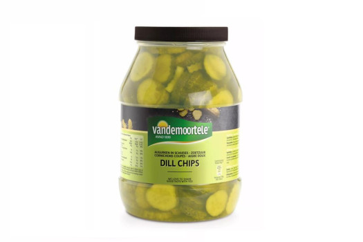 CORNICHON DILL CHIPS 2.4L
