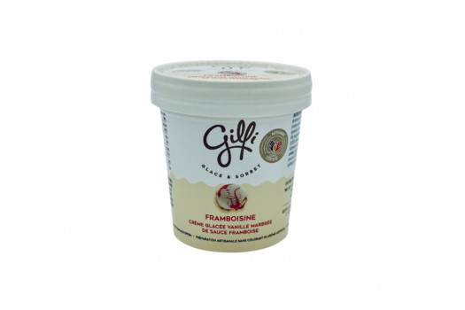 GLACE FRAMBOISINE 8*125ML