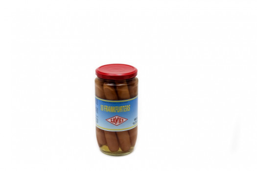 SAUCISSE DE FRANCFORT 10*50GR BOCAL