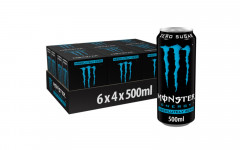 MONSTER ABSOLUTELY ZERO 6*4*50CL CANS