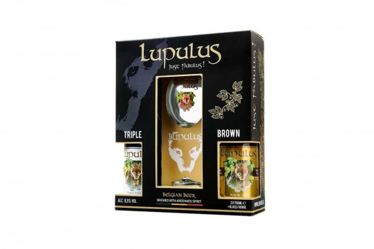 COFFRET BIERE LUPULUS 2*75CL