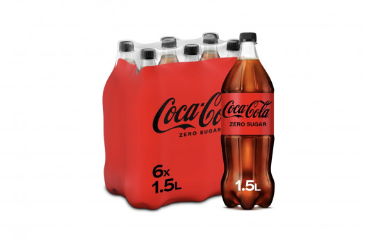 COCA COLA ZERO 6*1.5L PET