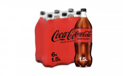 COCA COLA ZERO 6*1.5L PET