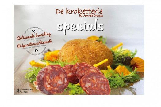 CROQUETTE ARTISANALE CHORIZO 10*65GR