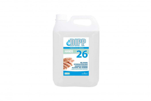 DIPP26 GEL MAIN HYDROALCOOLIQUE 5L