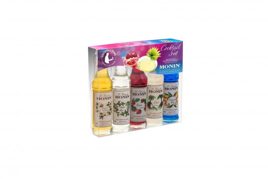 SET COCKTAIL MINI SIROP 5*5CL