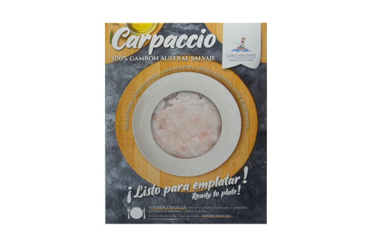 CARPACCIO CREVETTE ROUGE 2*50GR