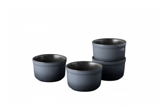 RAMEKIN 4PC 10,6x10,6x6,5cm GEM LINE