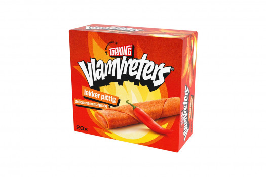 VLAMVRETERS  (BOUFFE FEU)  20*70GR