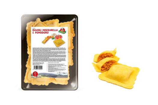 RAVIOLI POMODORO MOZZARELLA 750GR