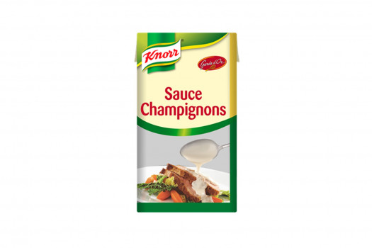 SAUCE CHAMPIGNONS SANS MORCEAUX 1L BRICK