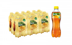 FUZE TEA SPARKLING BLACK LEMON 24*40CL PET