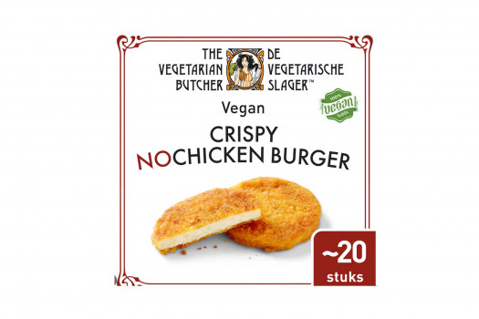 NOCHICKEN BURGER CRISPY 20*90GR