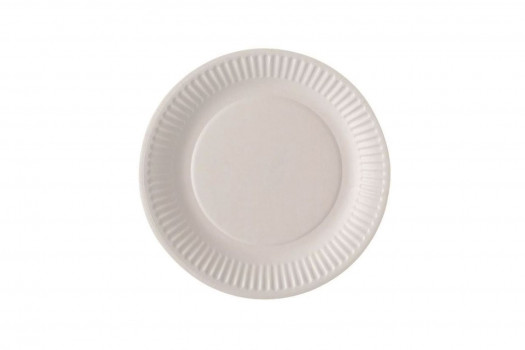 ASSIETTE CARTON BLANCHE 15CM 250PC