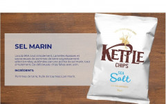 CHIPS SEA SALTED 130G