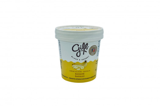 GLACE BANANE 8*125ML