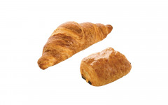 CROISSANT DROIT PAIN CHOCOLAT MIX /226528 48*75GR