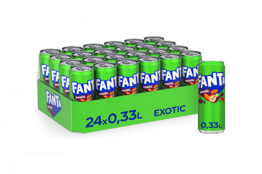 FANTA EXOTIC 24*33CL CANS