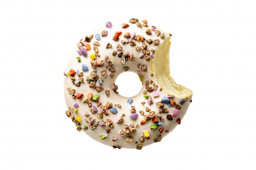 DONUT CRUSHED CANDY WHITE 48*57GR/2104779