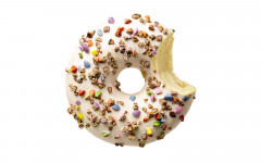 DONUT CRUSHED CANDY WHITE 48*57GR/2104779