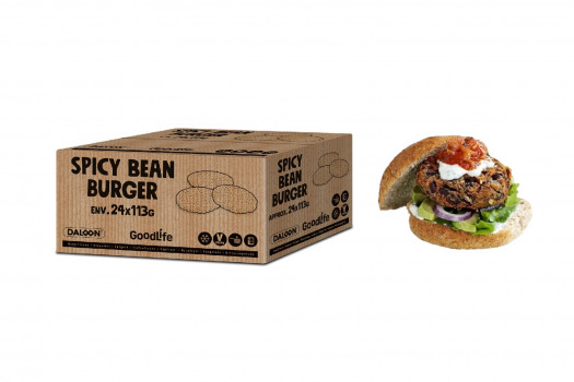 HAMBURGER SPICY BEAN 24*113GR