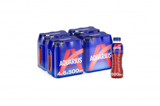 AQUARIUS RED PEACH 24*50CL PET