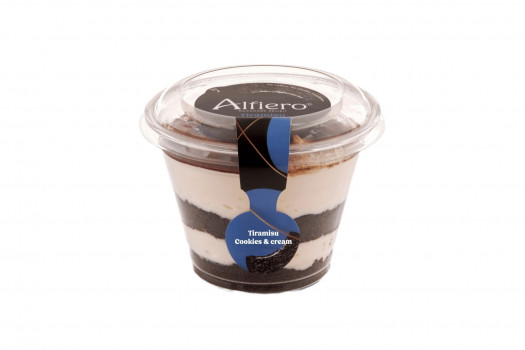 TIRAMISU COOKIE CREAM POT 12*100GR