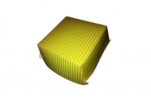 BOX HAMBURGER CARTON JAUNE AP7 100P