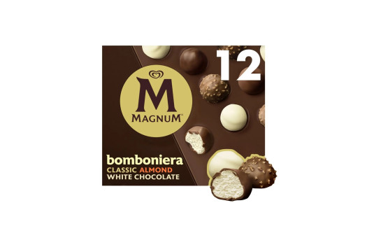 MAGNUM BOMBONIERA CLASSIC ALMOND WHITE 12*12ML